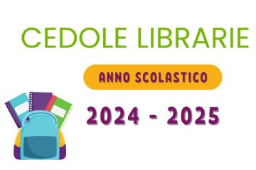 Cedole librarie, Scuola Primaria A.S. 2024/25
